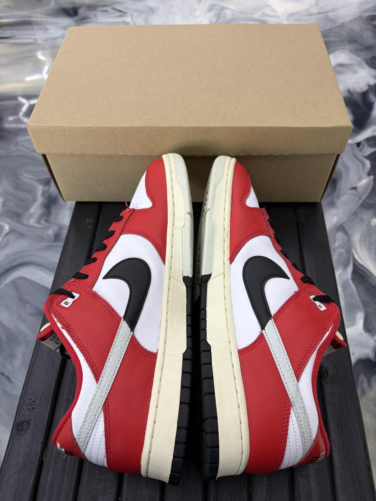 Nike Dunk Low "Chicago Split" Used Size 13