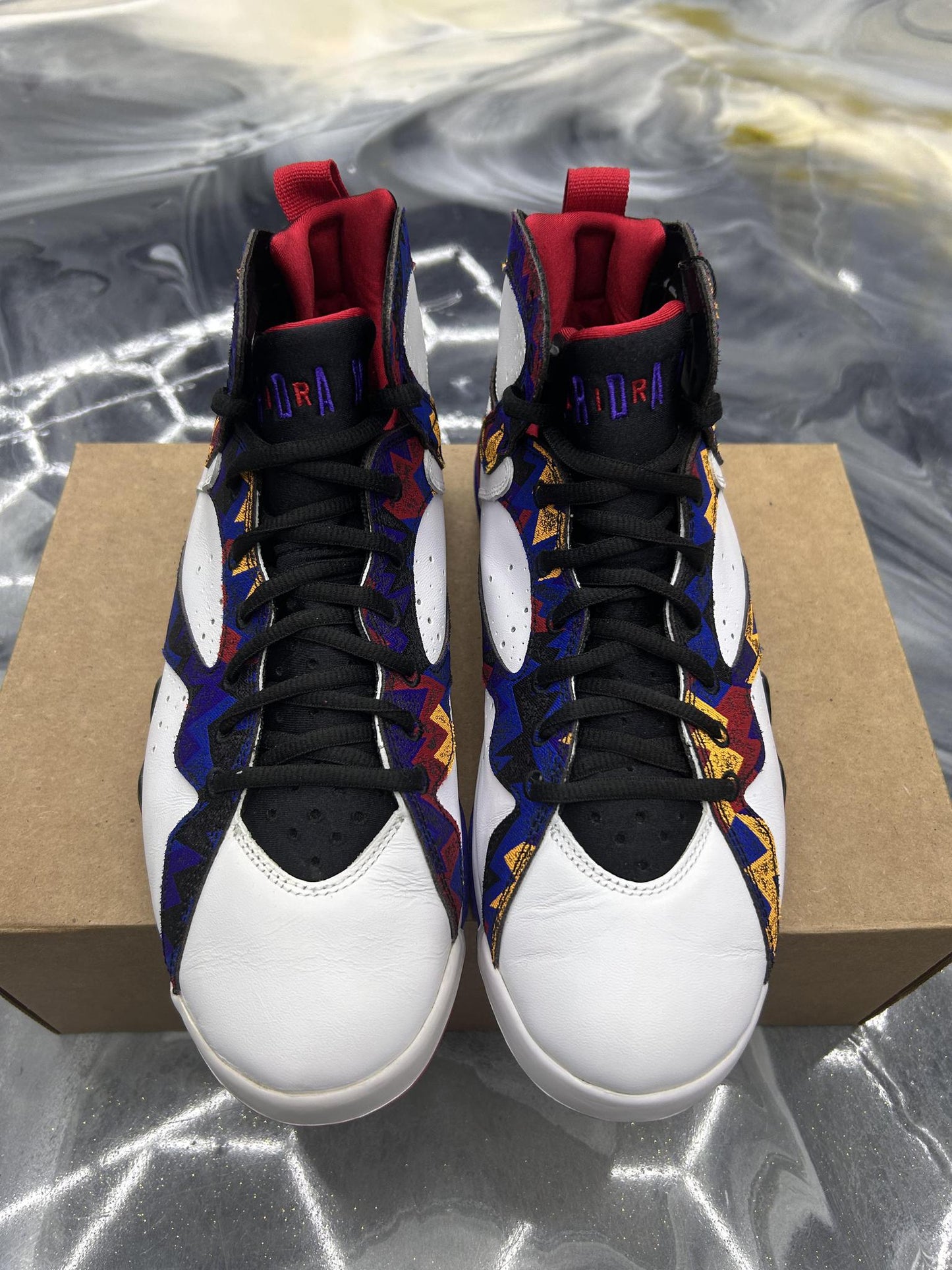 Jordan 7 "Sweater" Used Size 9