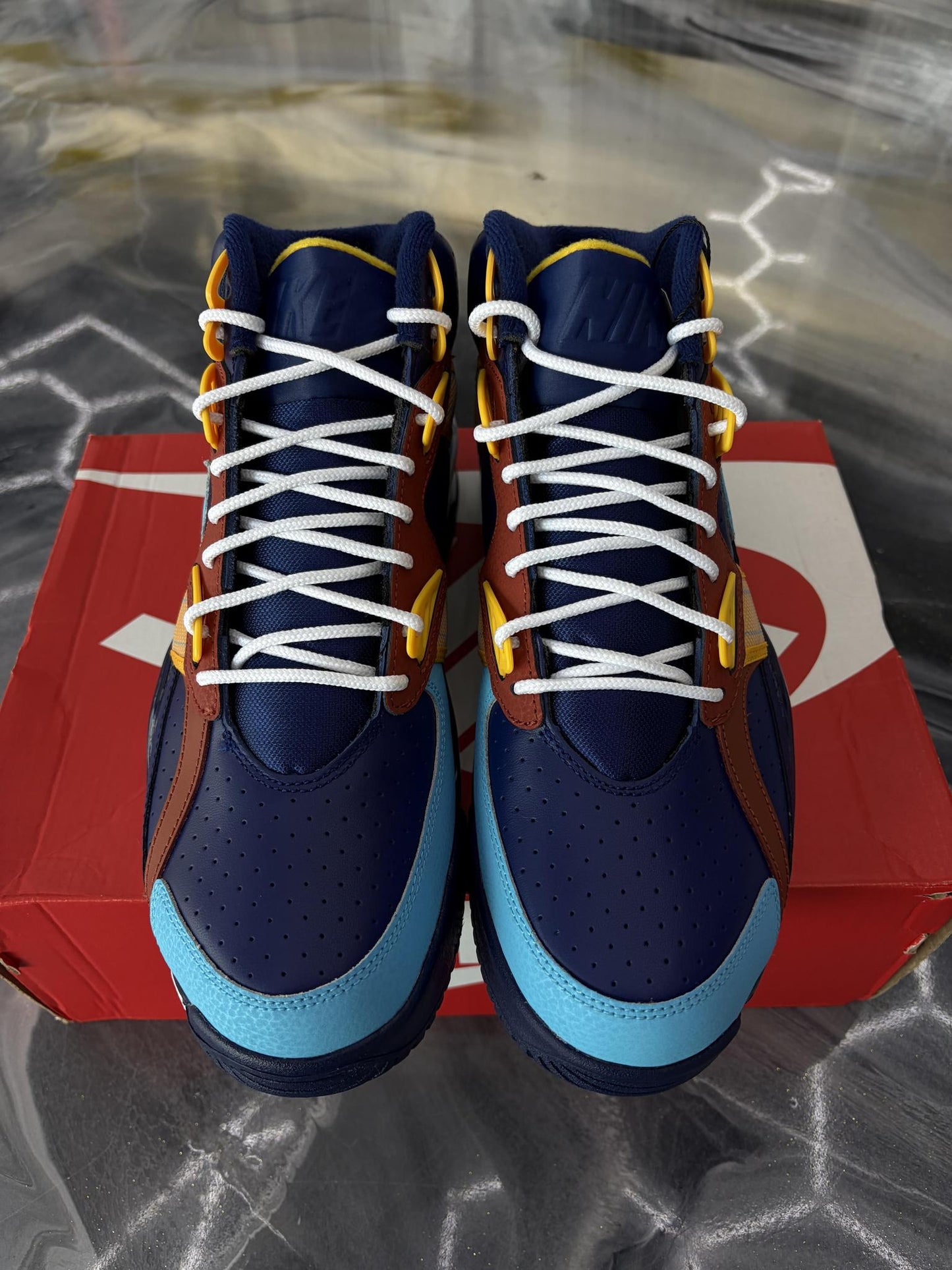 Nike Air Trainer SC High "LA Rams" Used Size 9.5
