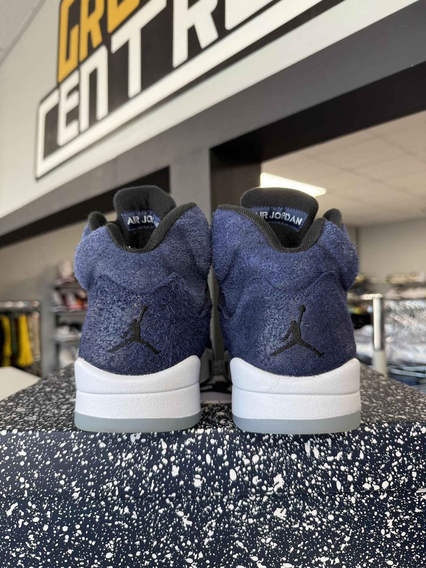 Jordan 5 "Midnight Navy" Used Size 10