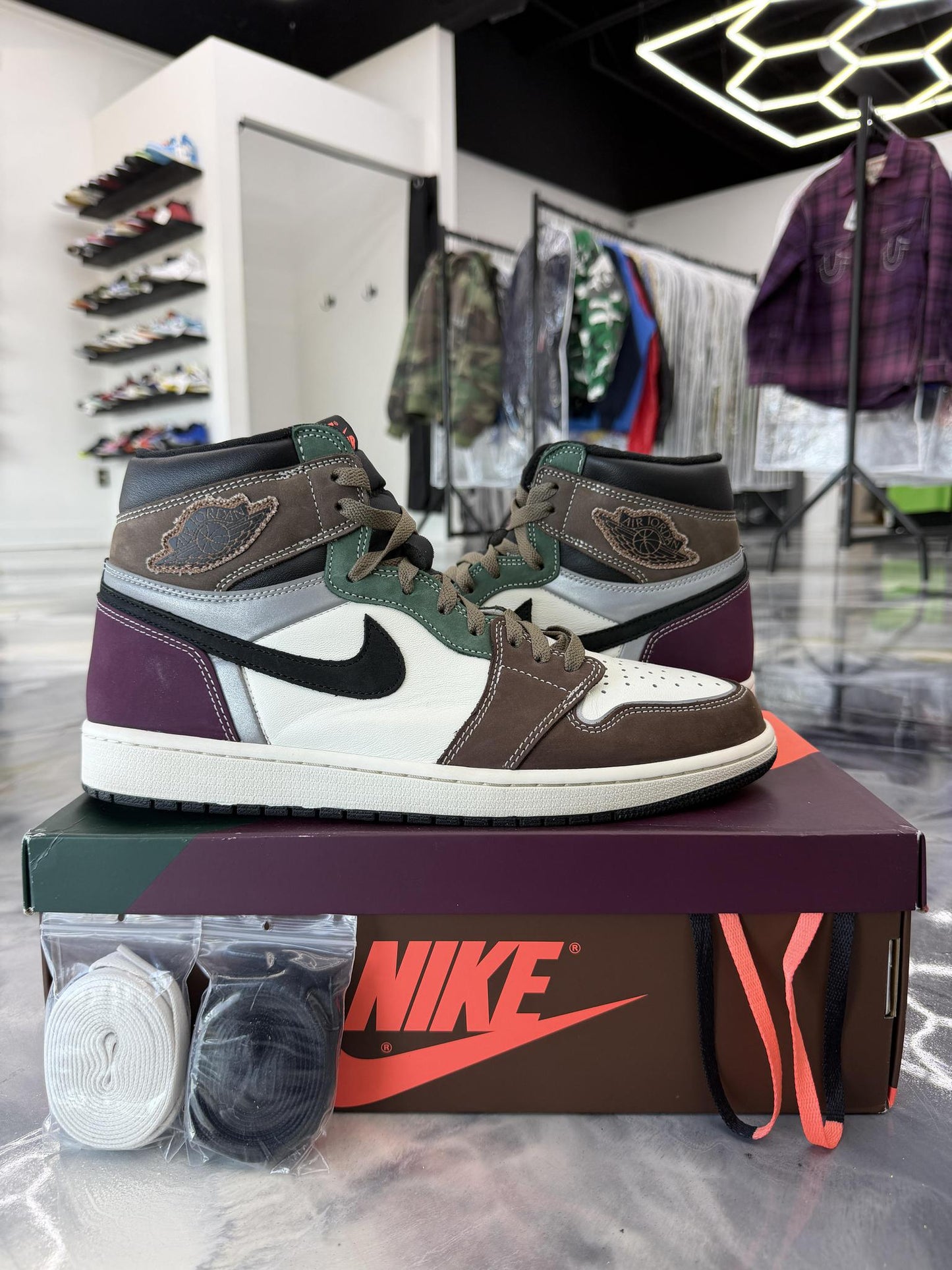 Jordan 1 "Hand Crafted" Used Size 12