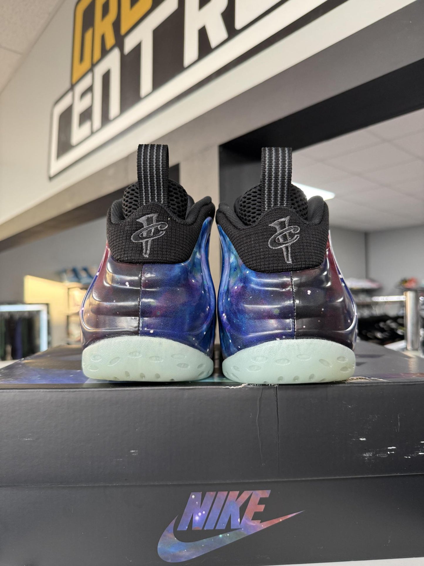 Foamposite "Galaxy" Used Size 14