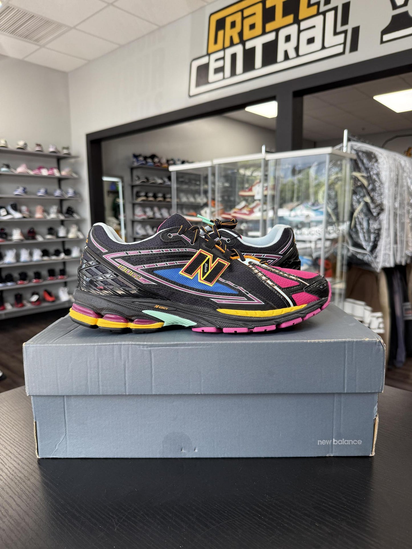 New Balance 1906R "Neon Nights" Used Size 11.5