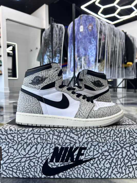 Jordan 1 High "White Cement" Used Size 9.5