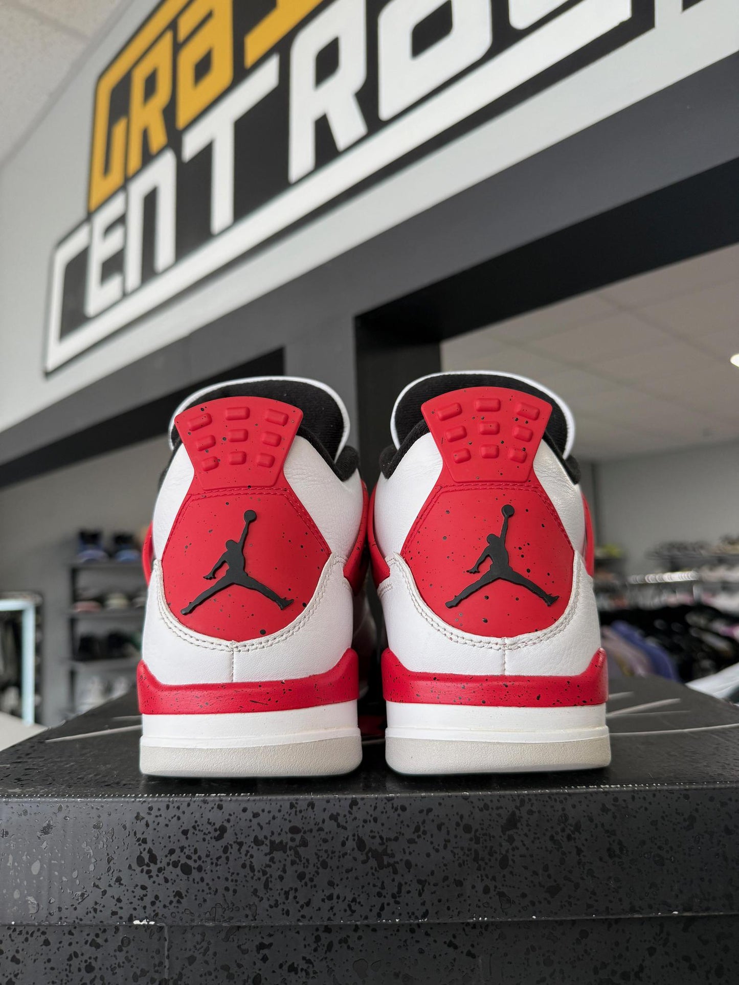 Jordan 4 "Red Cement" Used Size 10