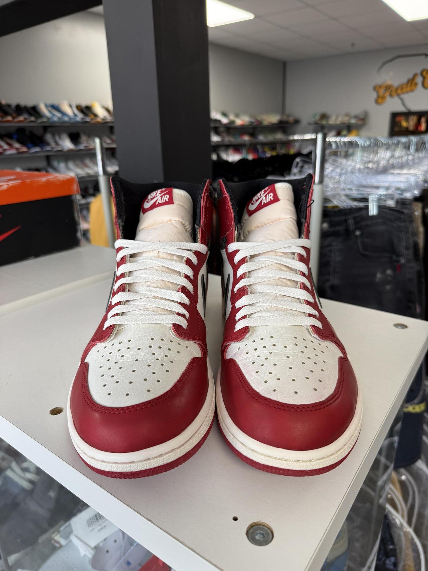Jordan 1 "Lost and Found" Used Size 12