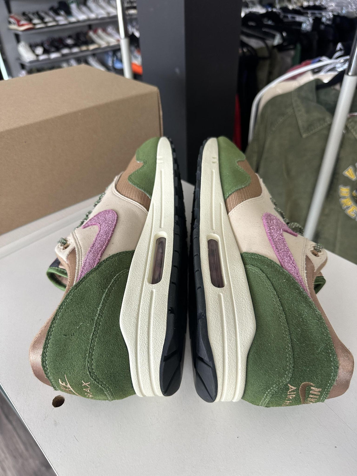 Nike Air Max 1 "Treeline" Used Size 14