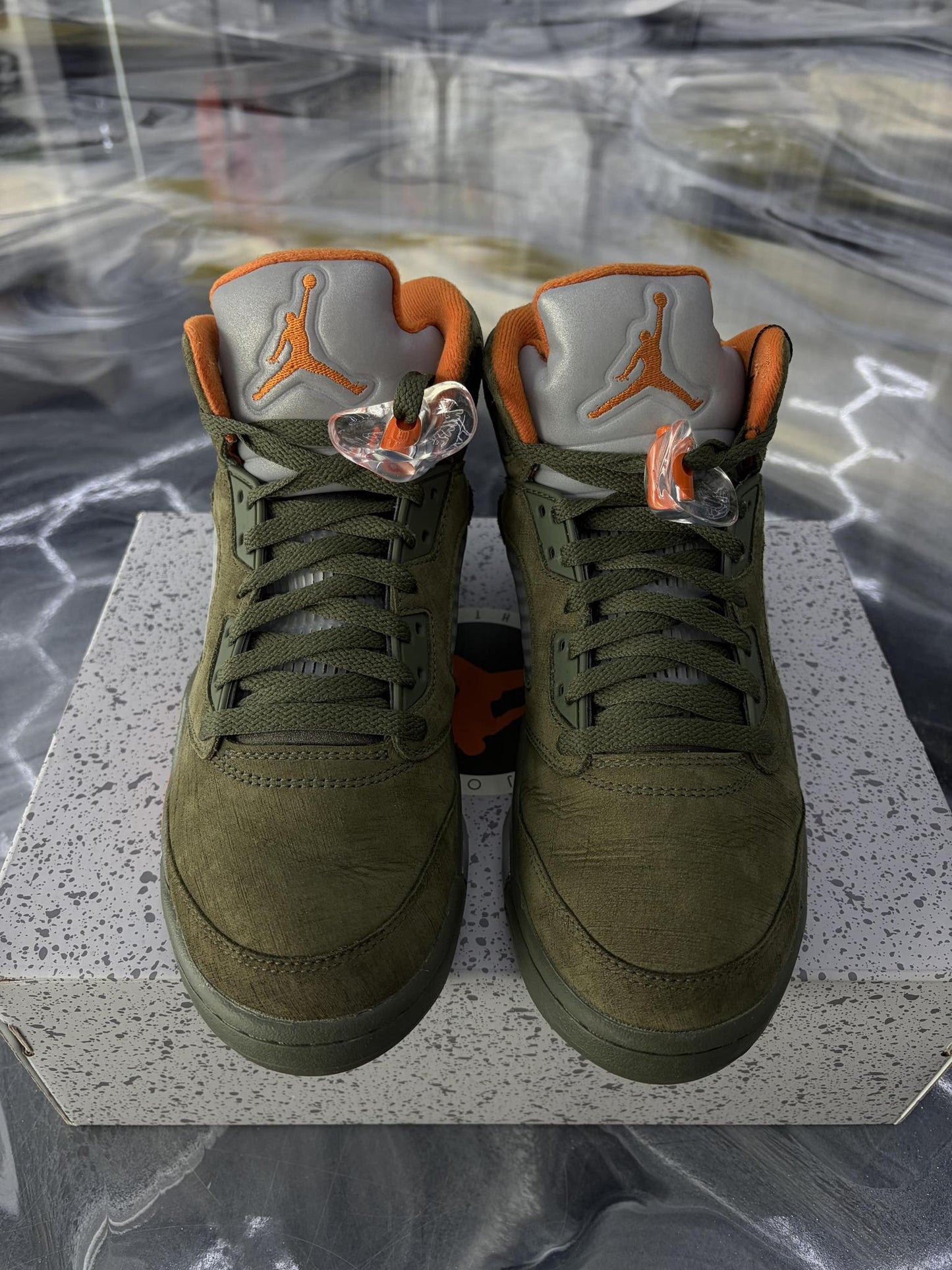 Jordan 5 "Olive" Used Size 7.5