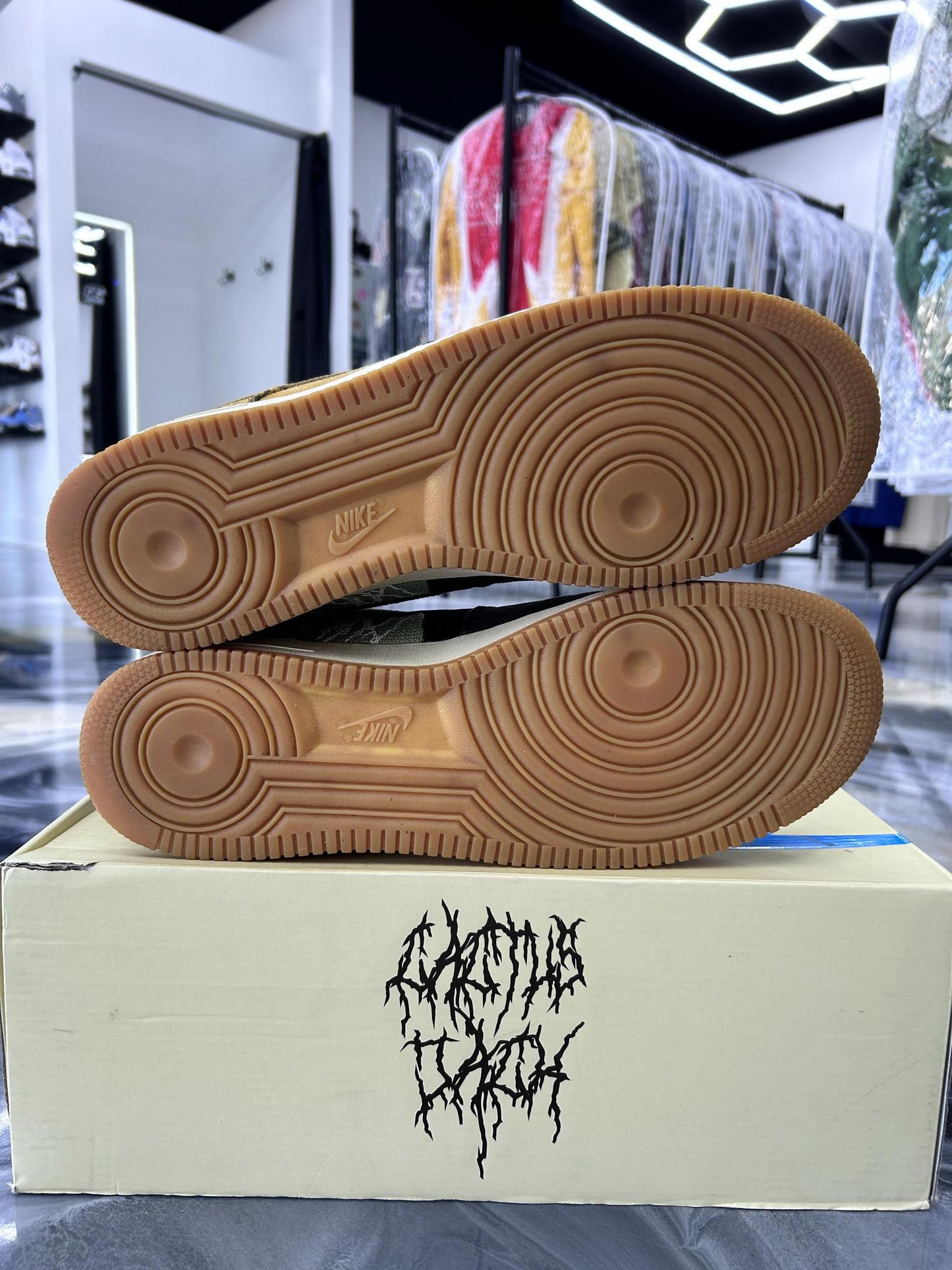 Nike Air Force 1 x Travis Scott Used Size 15
