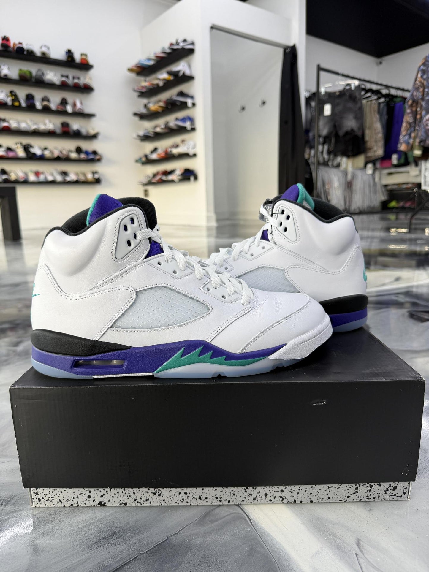 Jordan 5 "Grape" Used Size 11