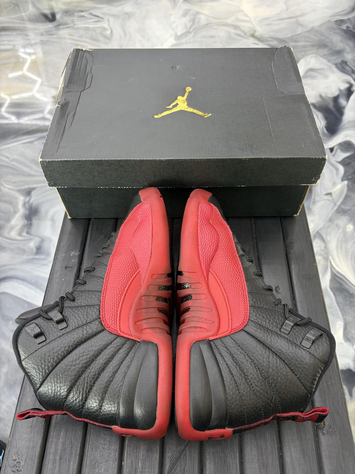 Jordan 12 "Flu Game" Used Size 5Y/6.5W