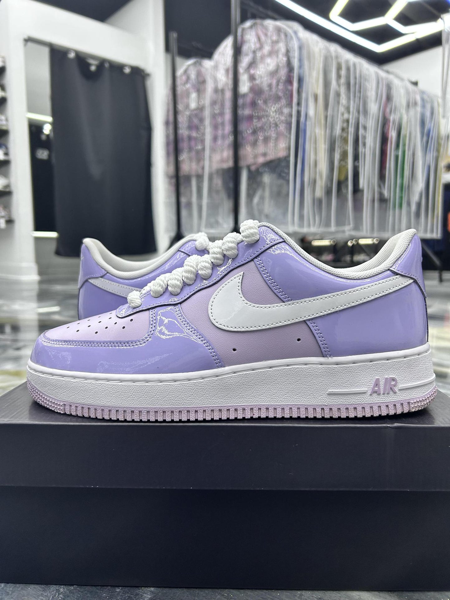 Nike Air Force 1 "Hydrangeas Patent" Used Size 10