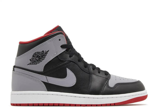 Jordan 1 Mid "Bred Shadow"
