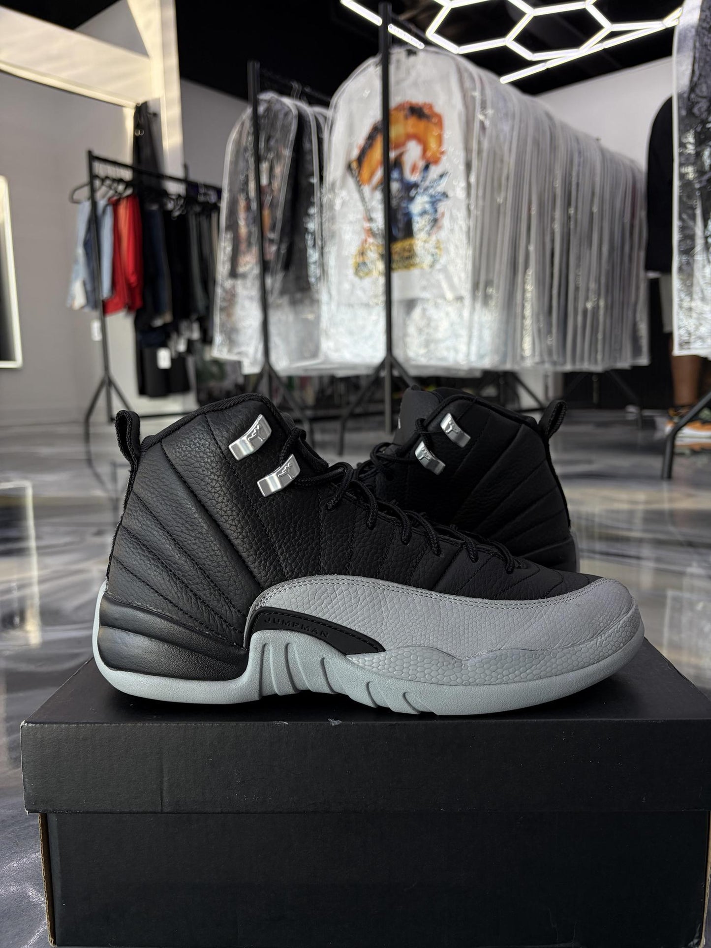 Jordan 12 "Barons" Used Size 7Y/8.5W