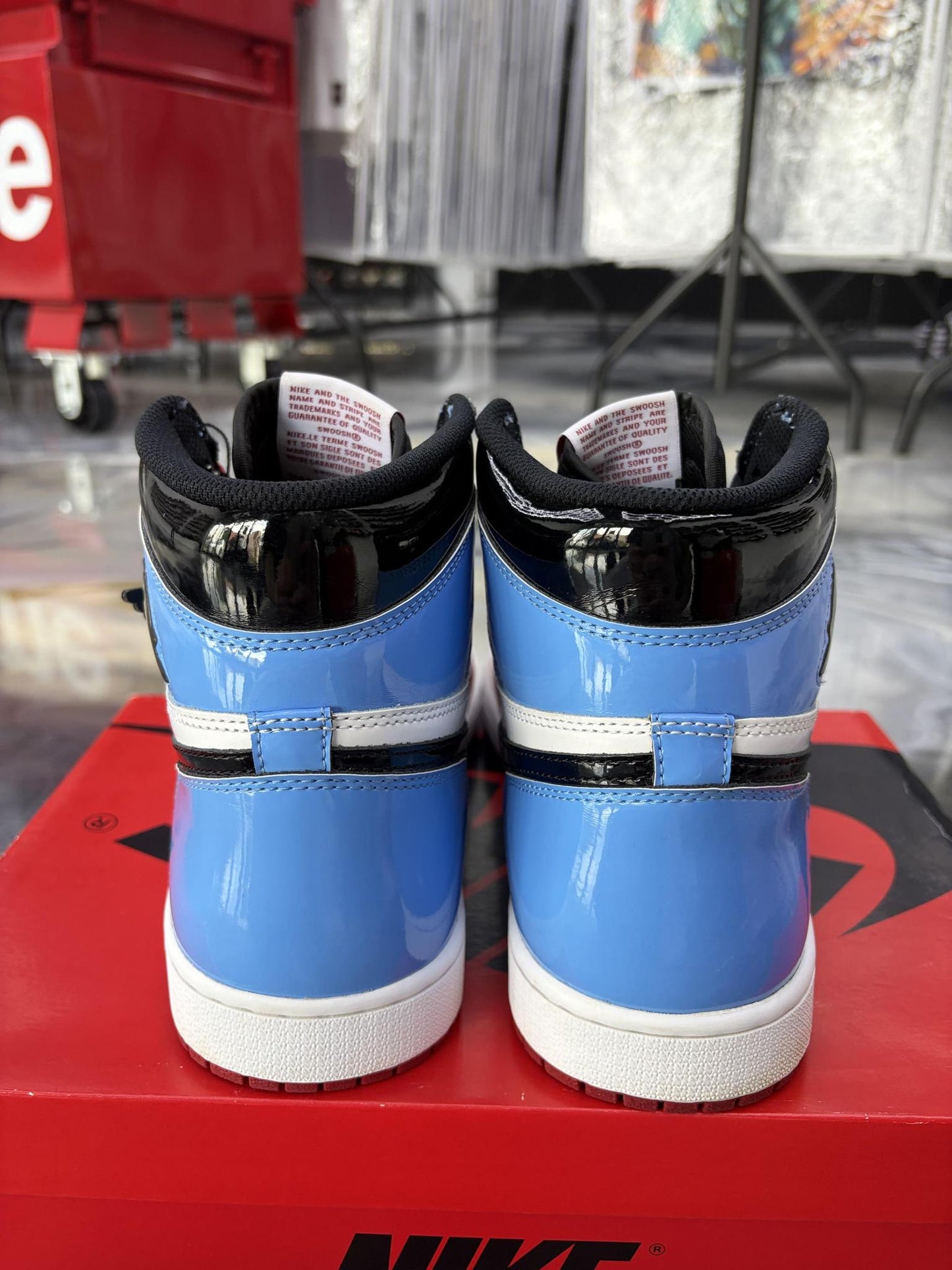 Jordan 1 "Fearless" Used Size 10.5
