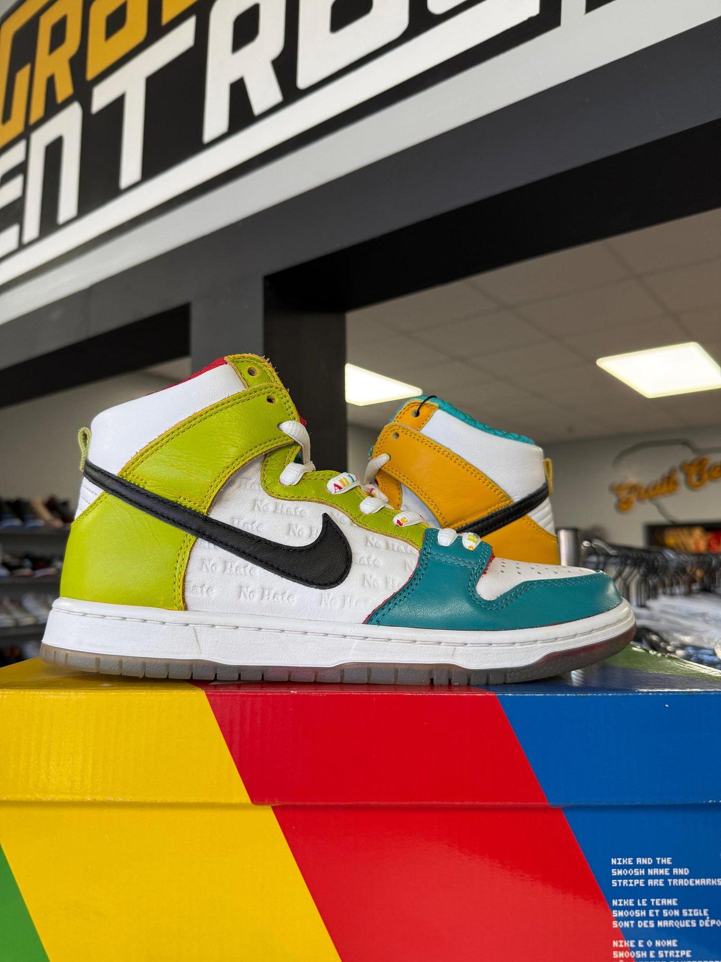 Nike SB Dunk High "FroSkate" Used Size 8