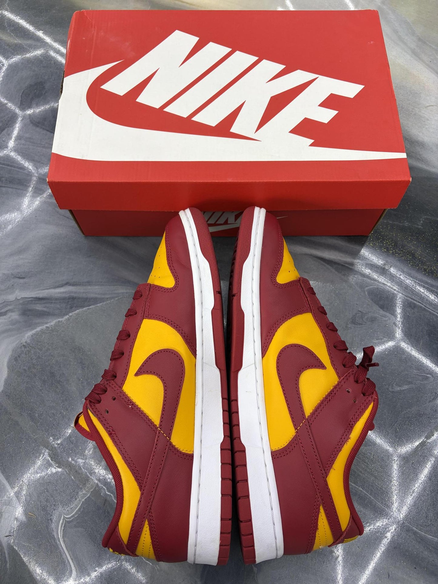 Nike Dunk Low "Midas Gold" Used Size 12