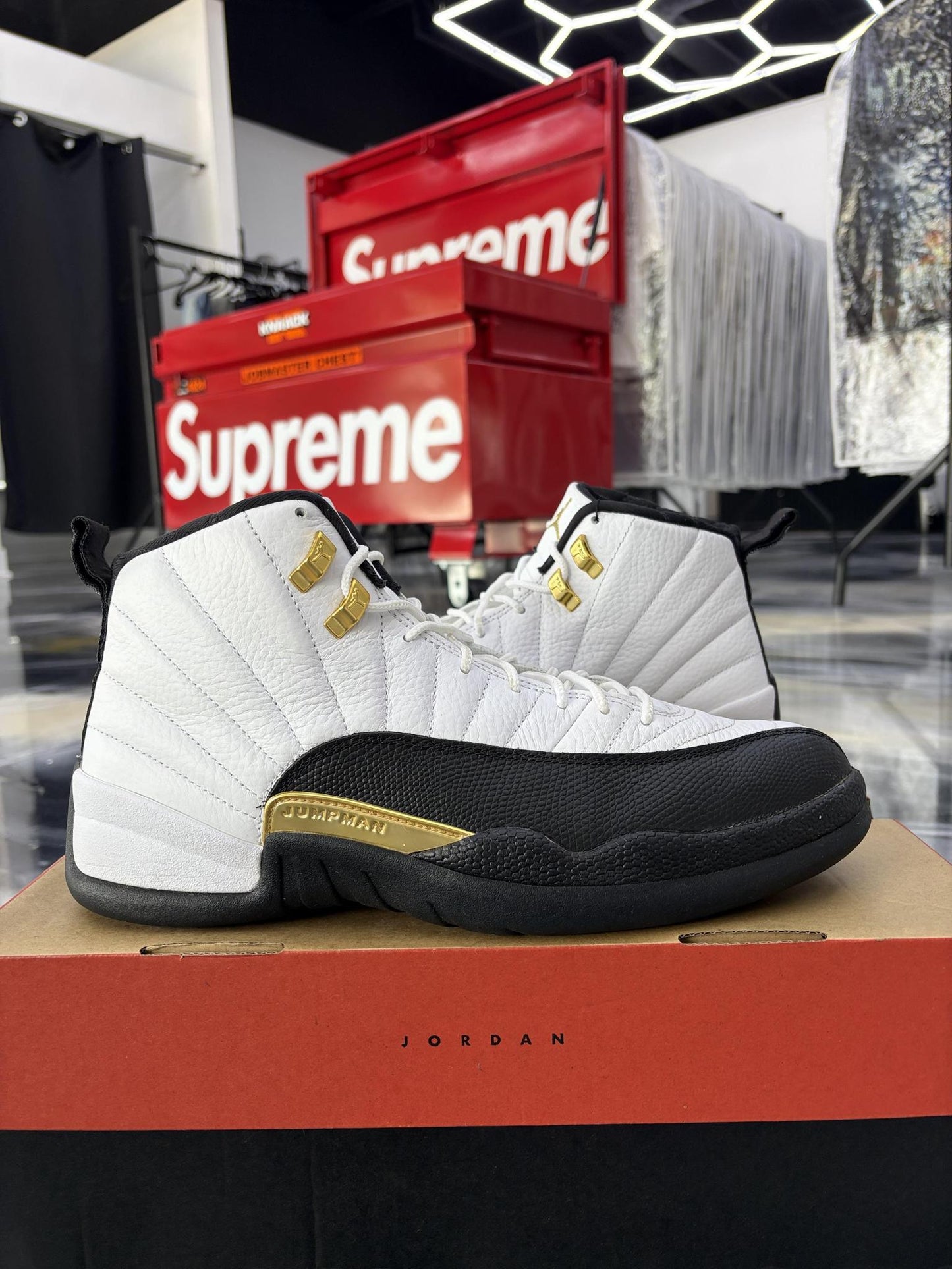 Jordan 12 "Royalty Taxi" Used Size 12
