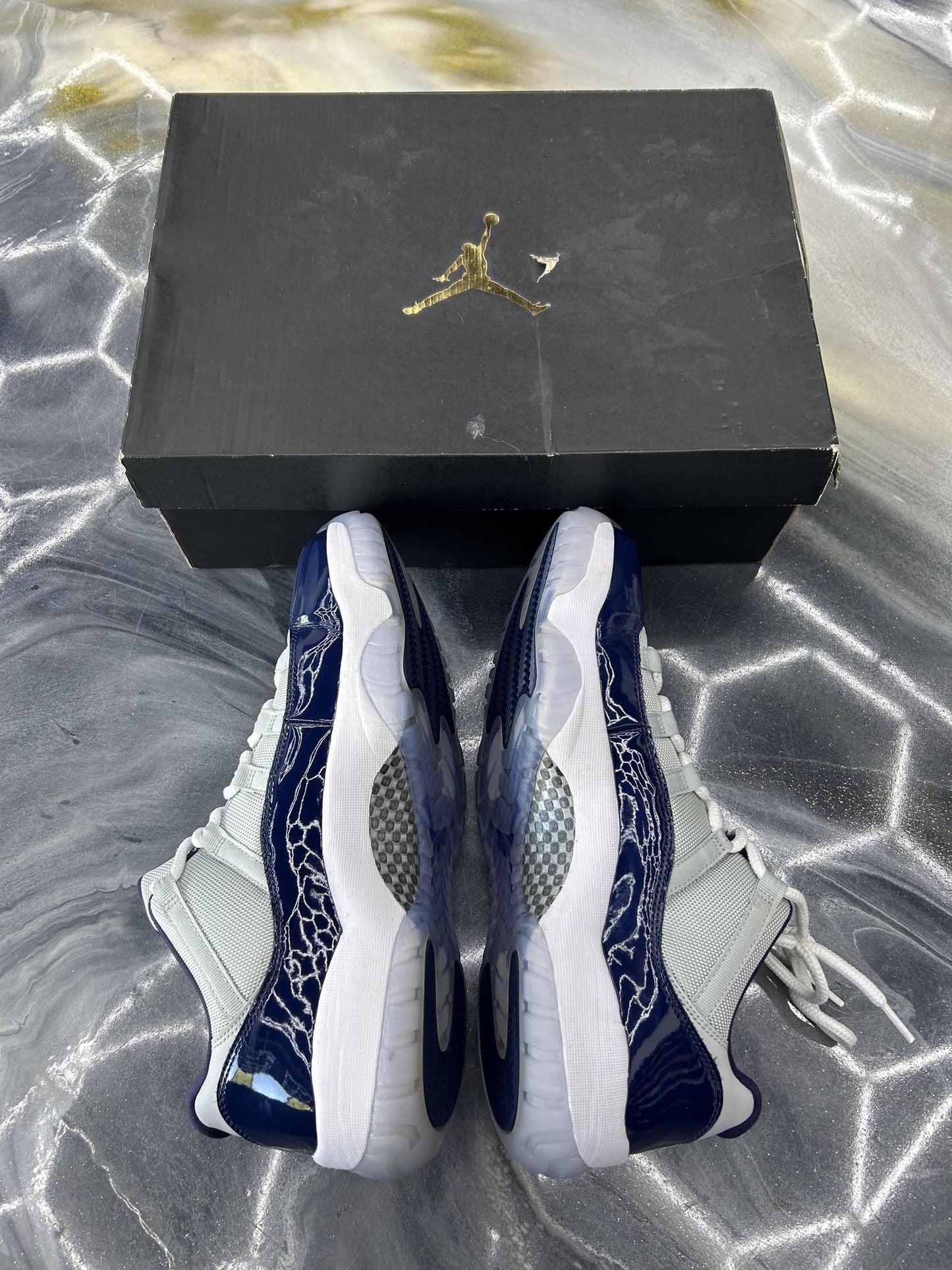Jordan 11 "Georgetown" Used Size 12