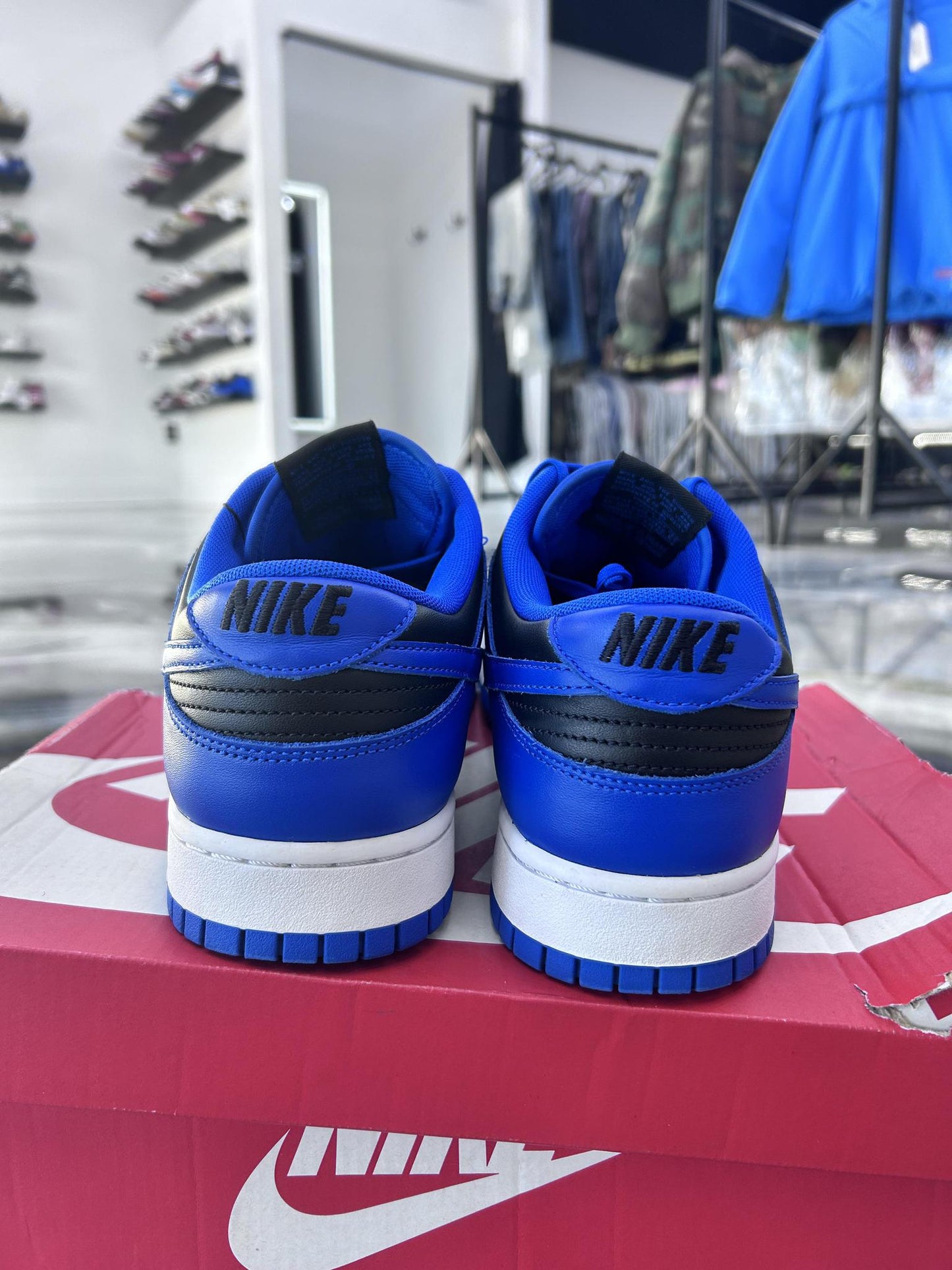 Dunk Low "Hyper Cobalt" Used Size 12