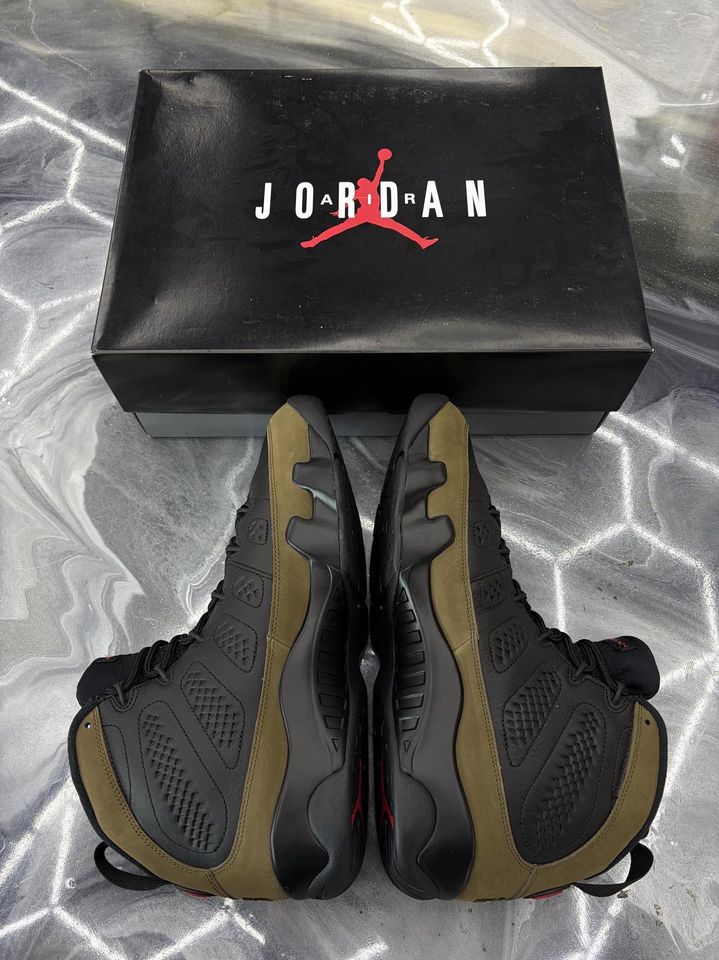 Jordan 9 "Olive" Used Size 13
