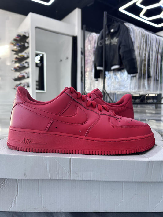 Nike Air Force 1 "Triple Red" Used Size 10.5