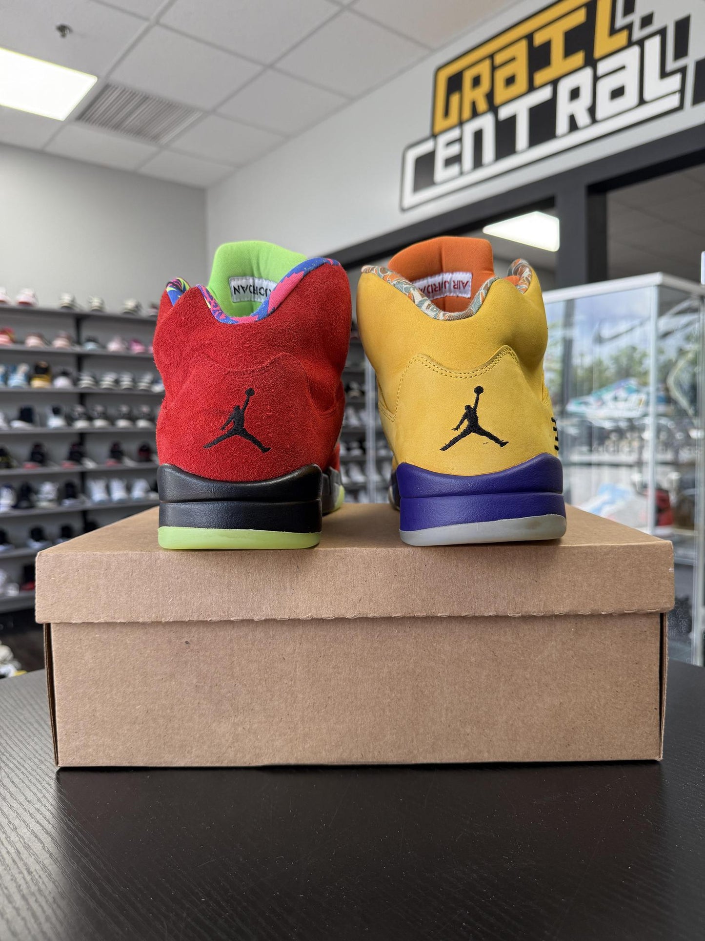 Jordan 5 "What The" Used Size 14