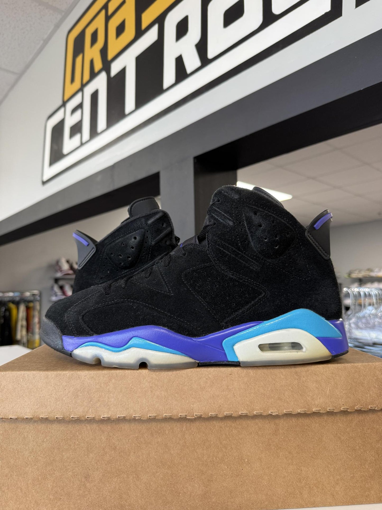 Jordan 6 "Aqua" Used Size 10.5