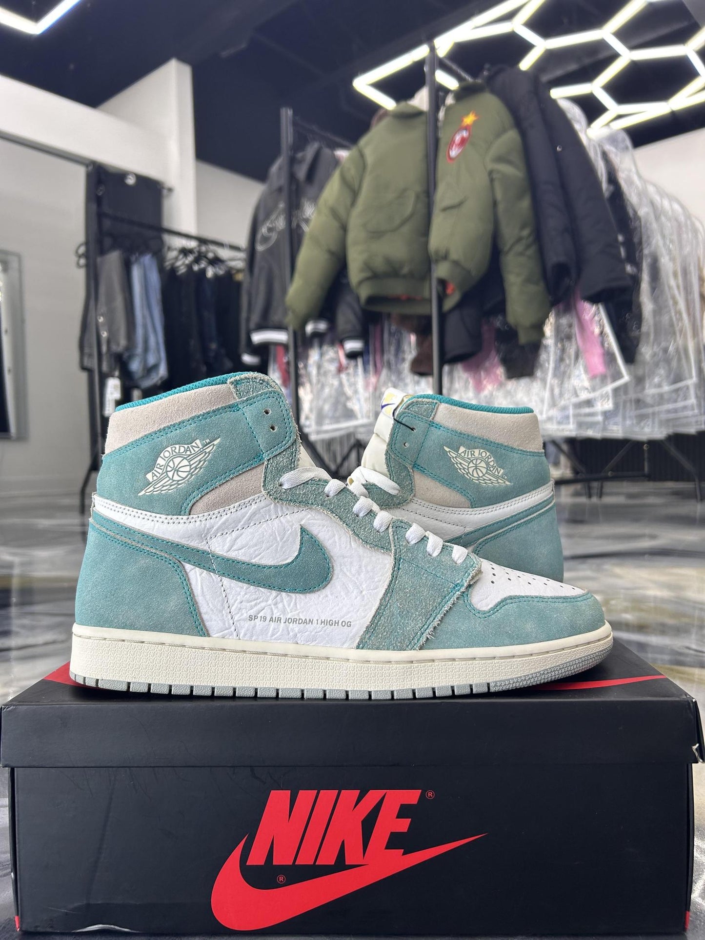 Jordan 1 "Turbo Green" Used Size 12