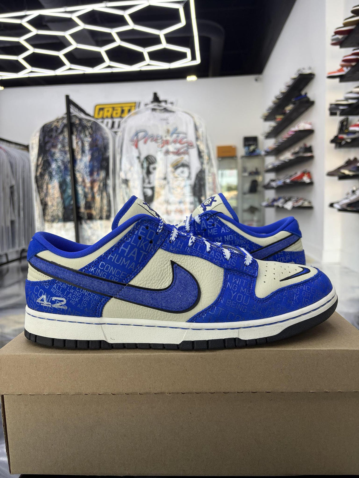 Nike Dunk Low "Jackie Robinson" Used Size 13