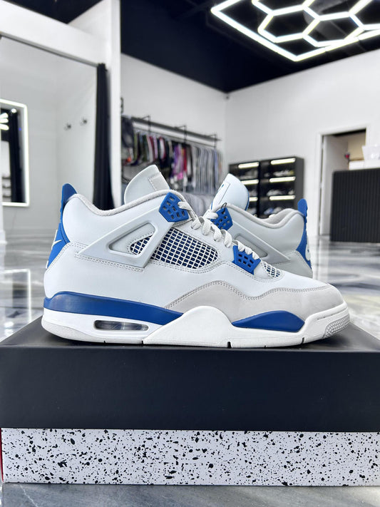Jordan 4 "Military Blue" Used Size 14