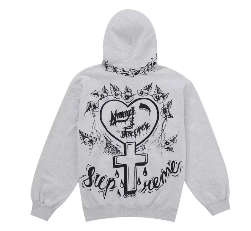 Supreme Forever Hoodie "Grey"