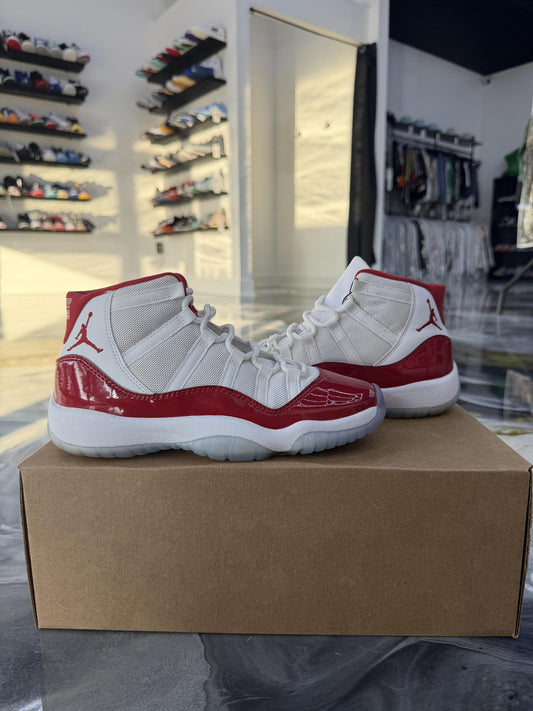 Jordan 11 Cherry Used Size 5Y/6.5W