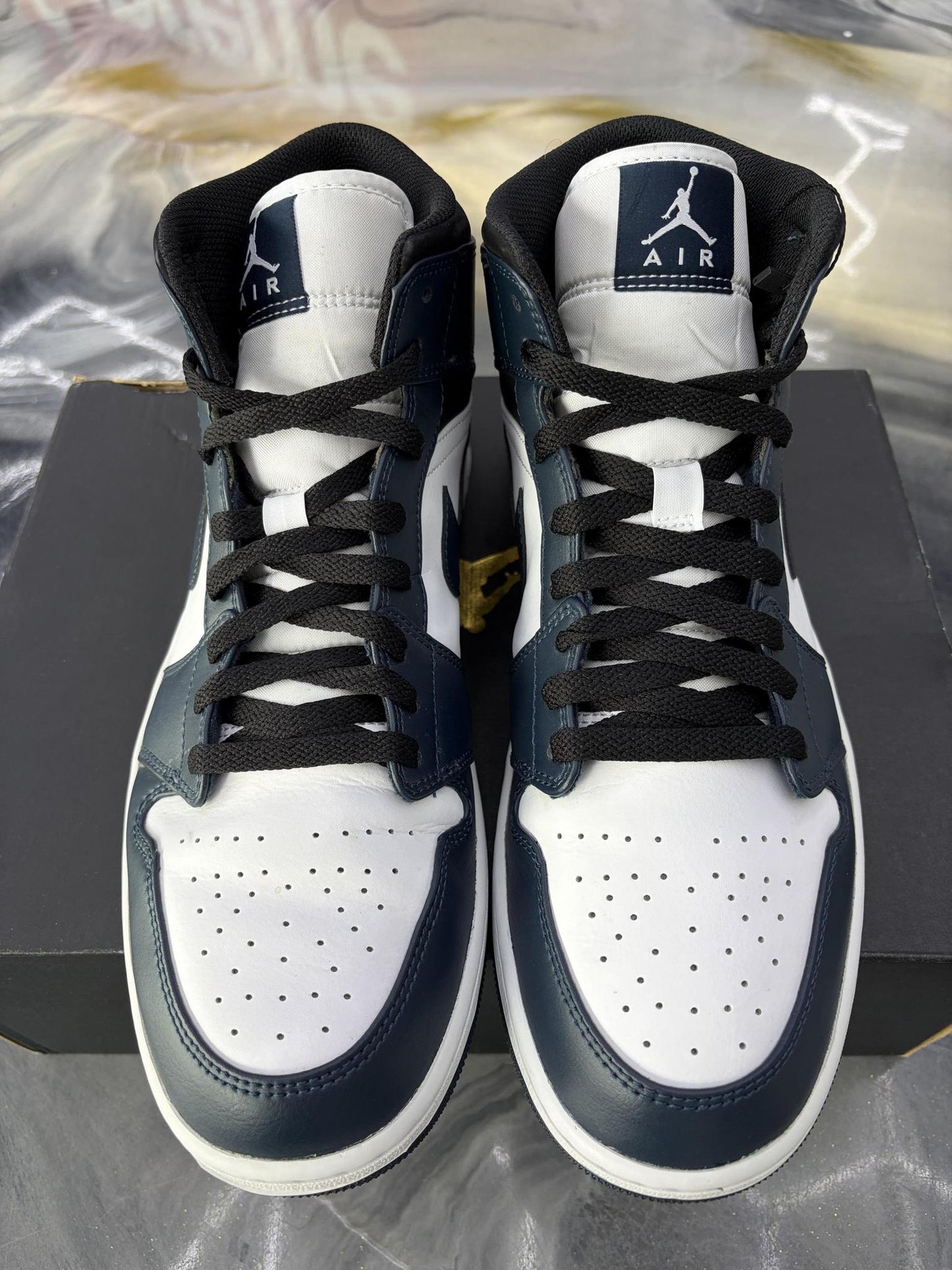 Jordan 1 Mid "Armory Navy" Used Size 12