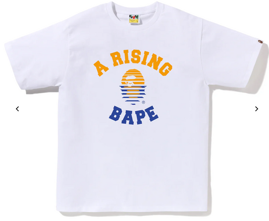 A Bathing Ape Rising Bape Tee "White"