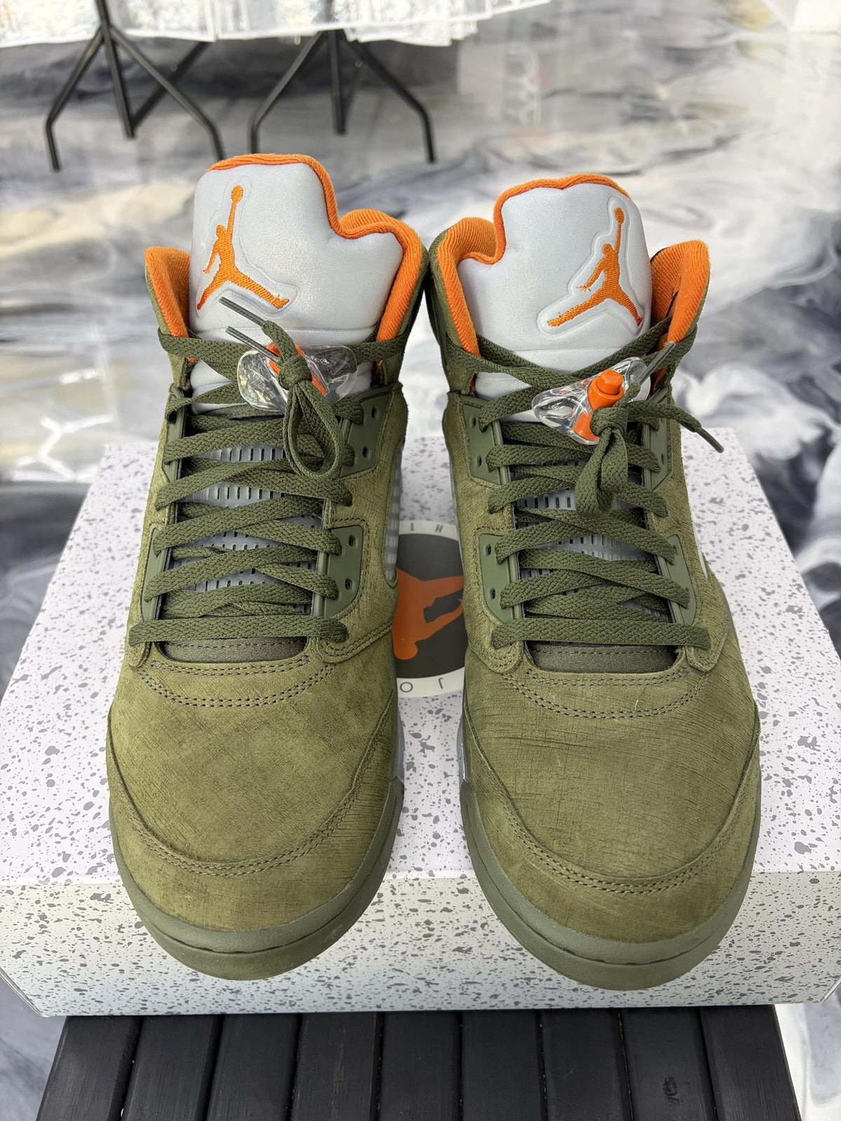 Jordan 5 "Olive" Used Size 12
