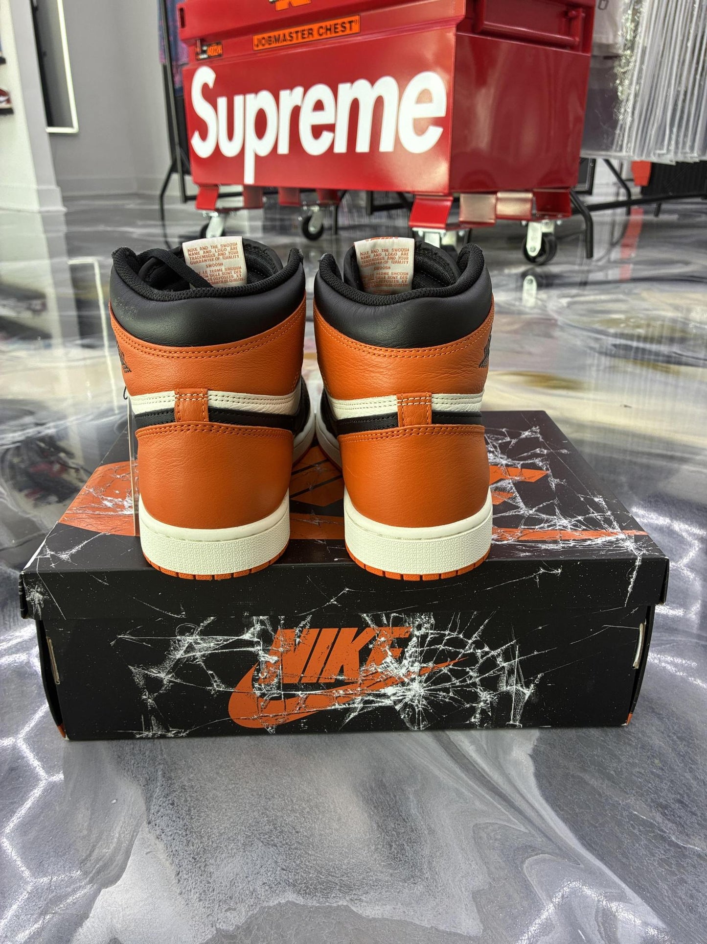 Jordan 1 "Shattered Backboard" Used Size 12