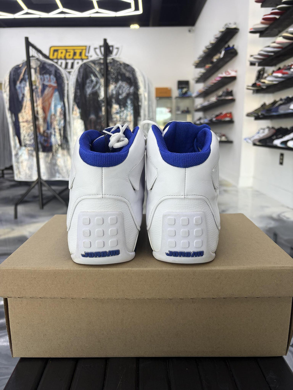 Jordan 18 "Sport Royal" Used Size 14