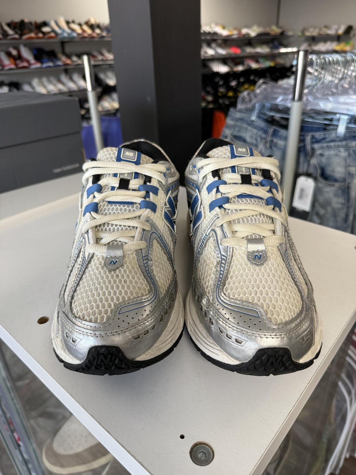 New Balance 1906 "Metallic Blue" Used Size 10.5