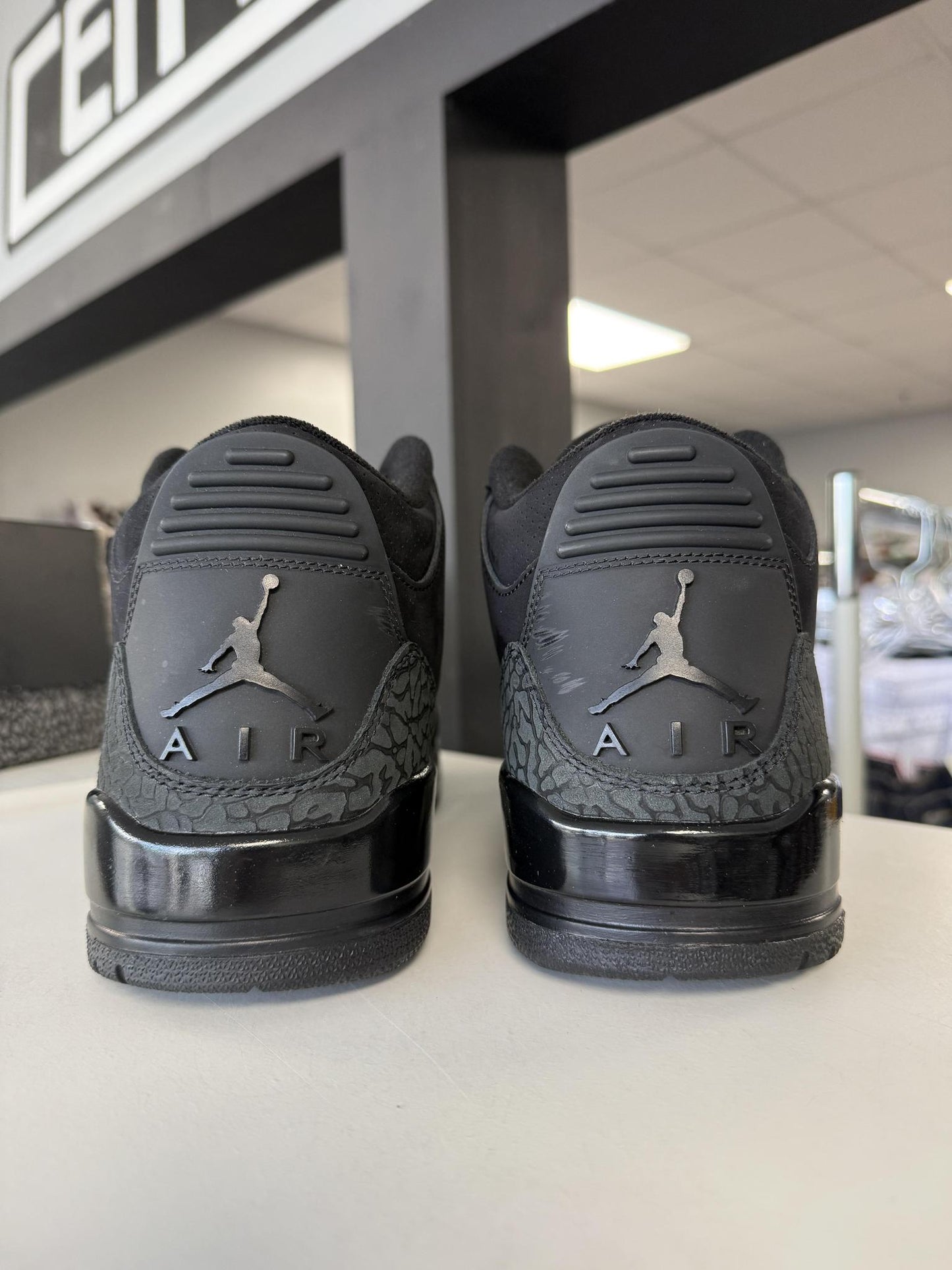 Jordan 3 "Black Cat" Used Size 12