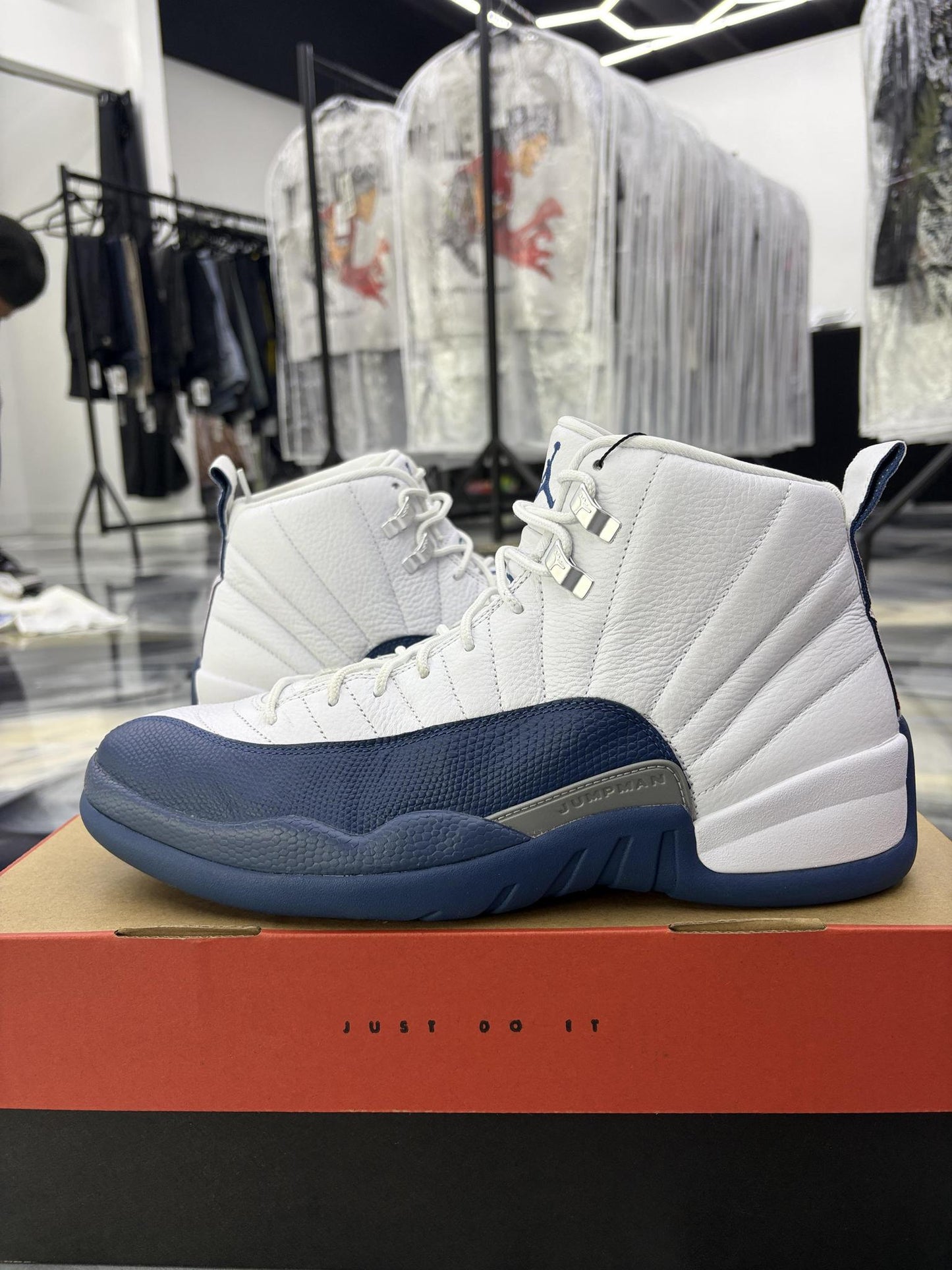 Jordan 12 "French Blue" Used Size 12