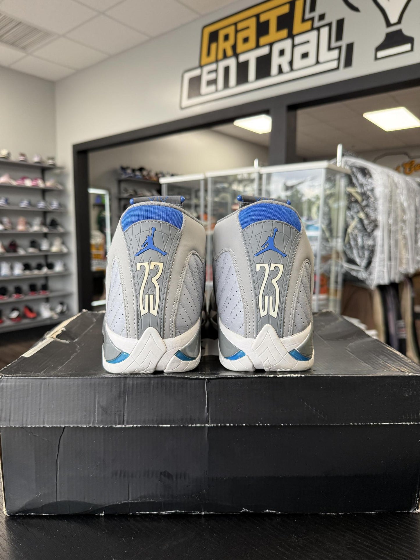 Jordan 14 "Wolf Grey" Used Size 11.5