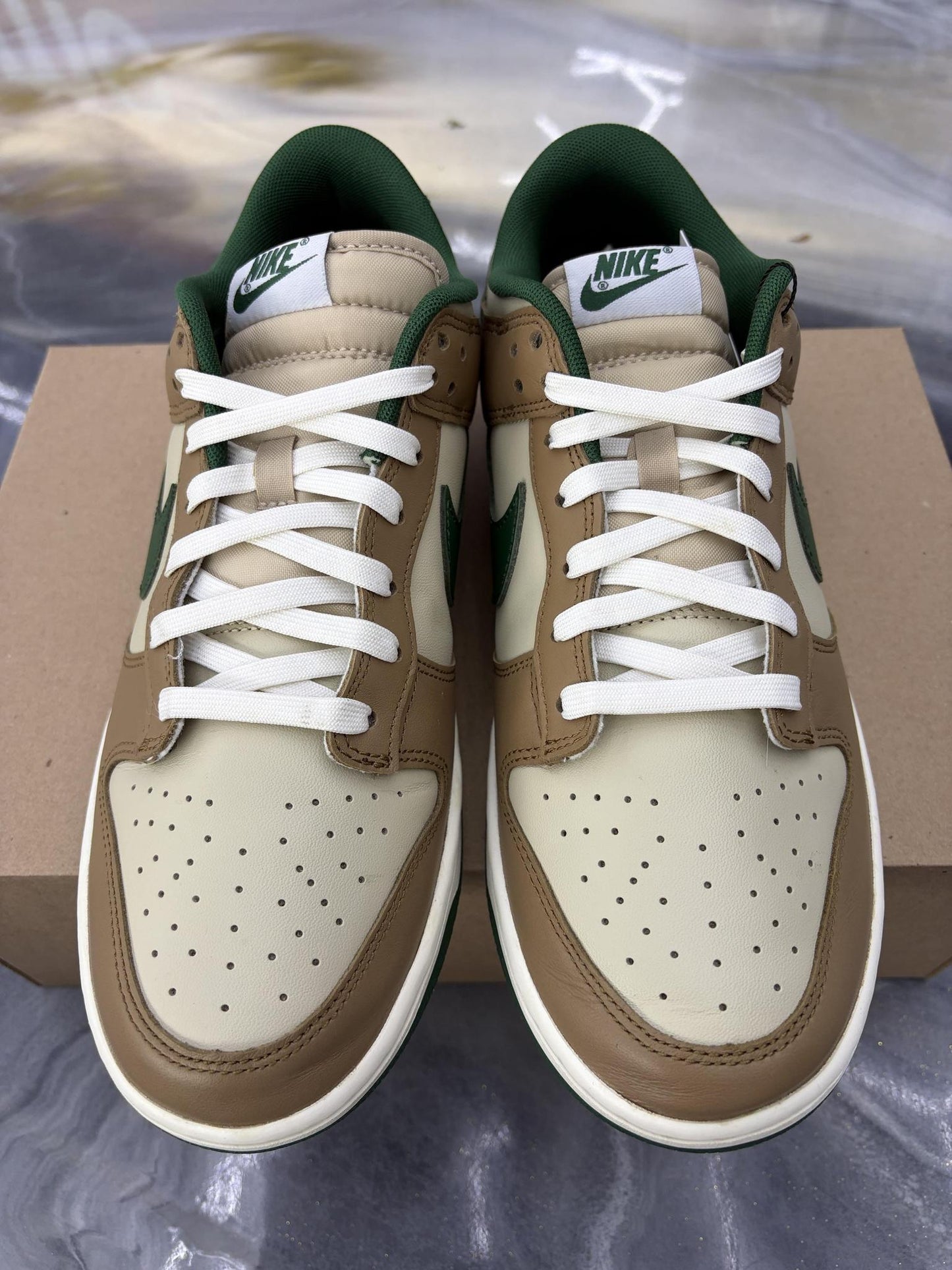 Nike Dunk Low "Gorge Green" Used Size 10