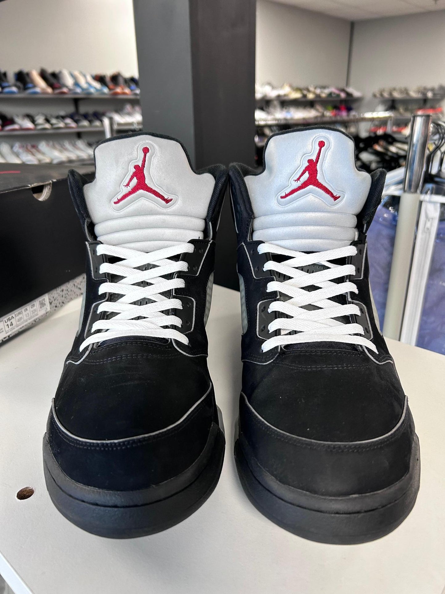 Jordan 5 "Metallic Reimagined" Used Size 14