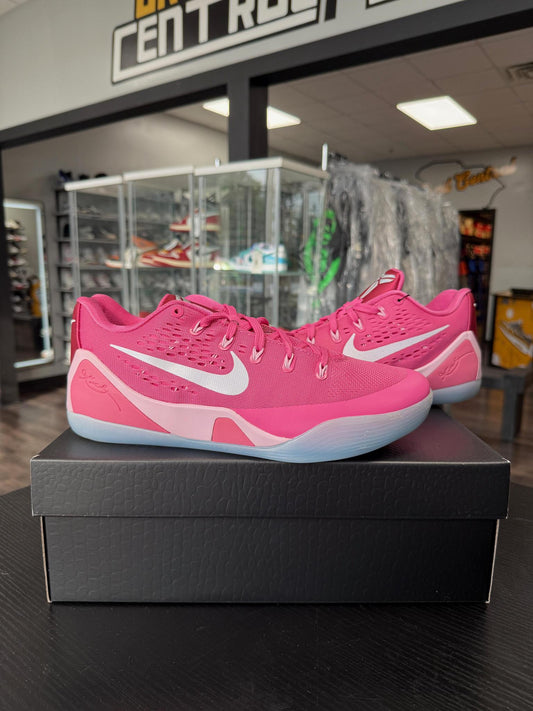 Nike Kobe 9 Low Protro x Kay Yow "Think Pink" Used Size 9.5