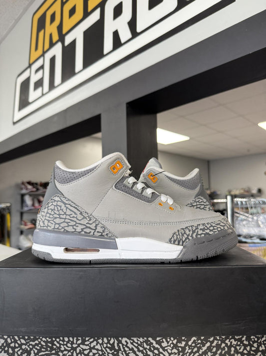 Jordan 3 "Cool Grey" Used Size 6.5Y/8W