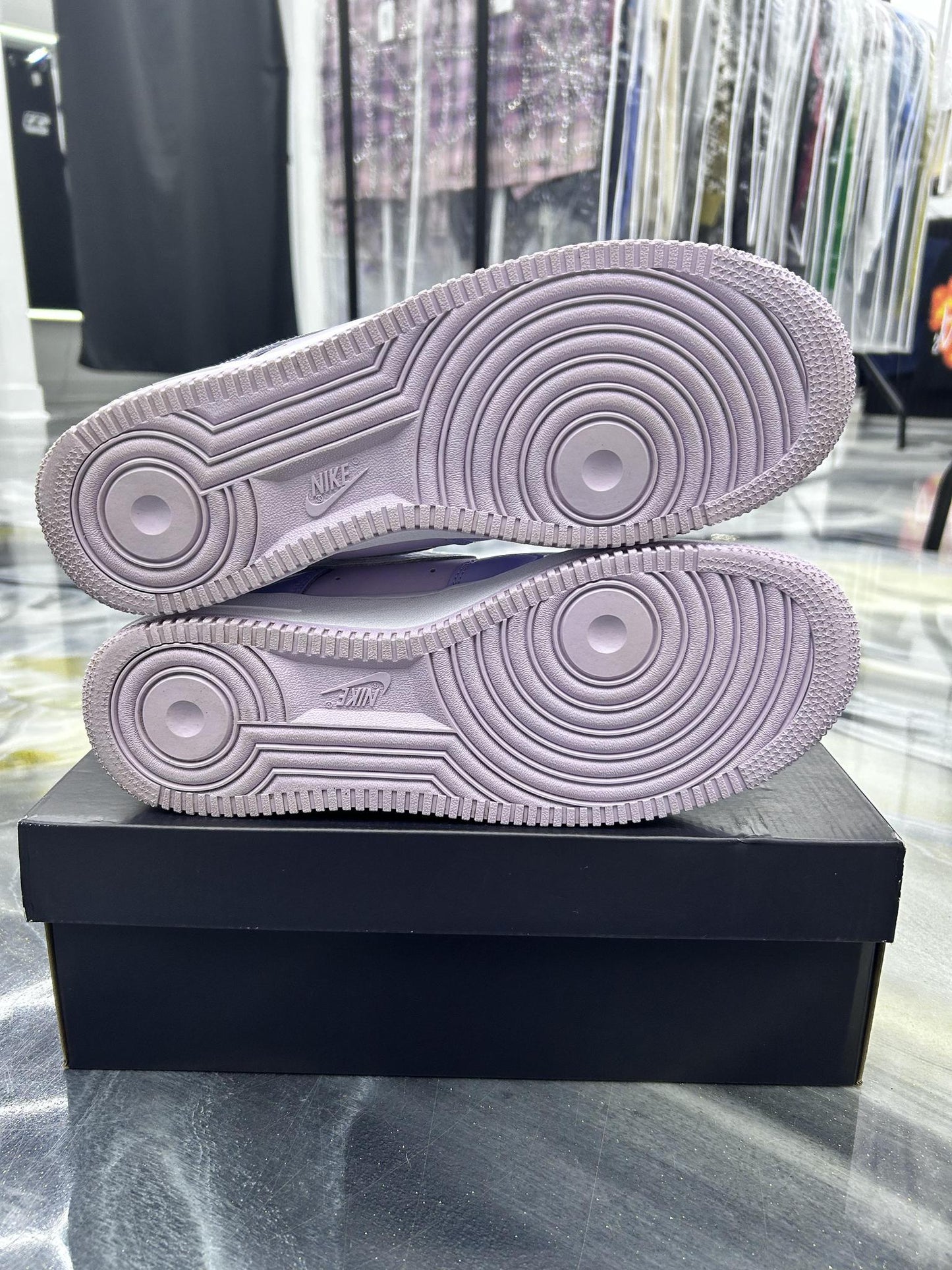 Nike Air Force 1 "Hydrangeas Patent" Used Size 10