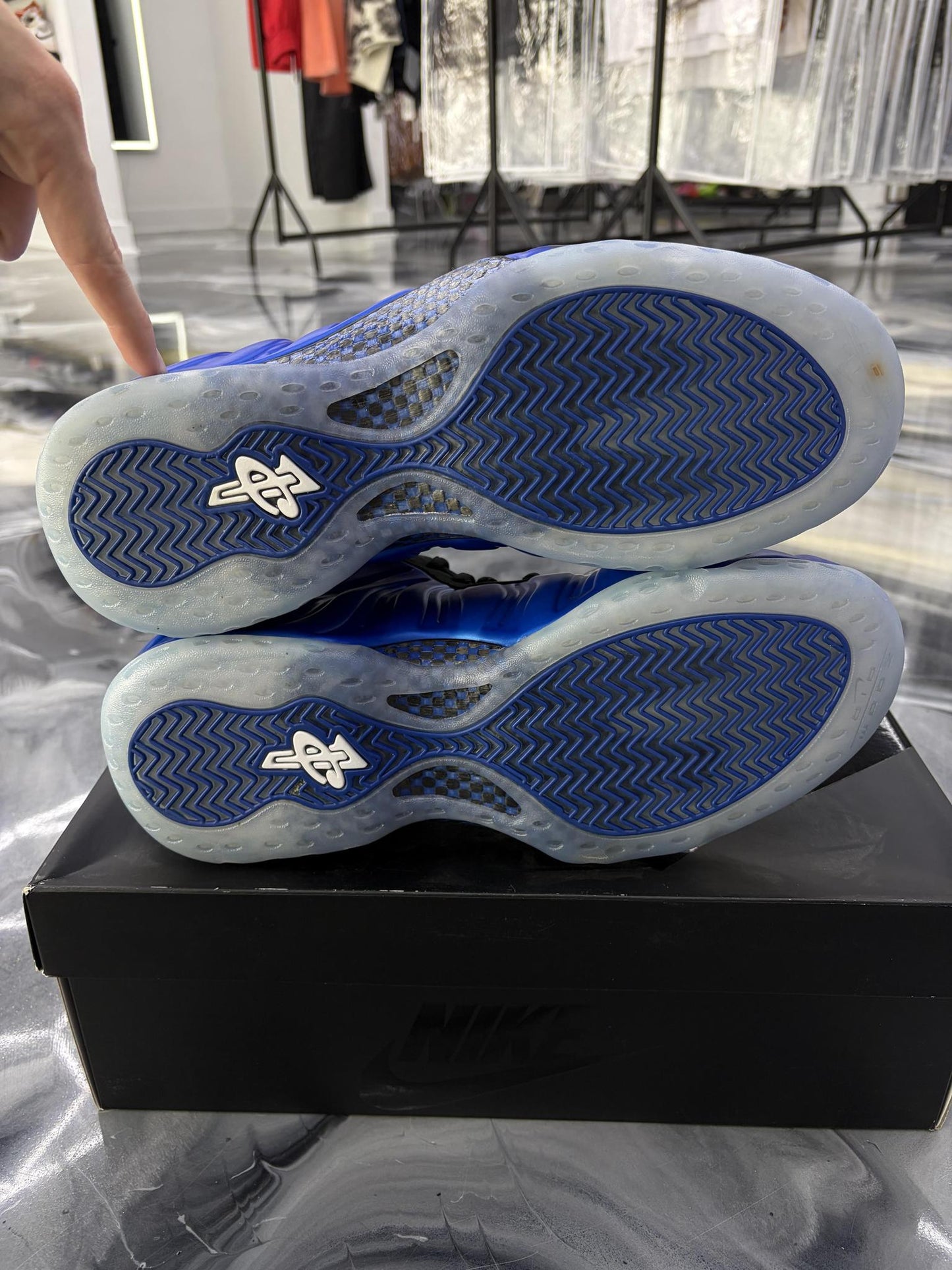 Nike Foamposite One "Royal" Used Size 13
