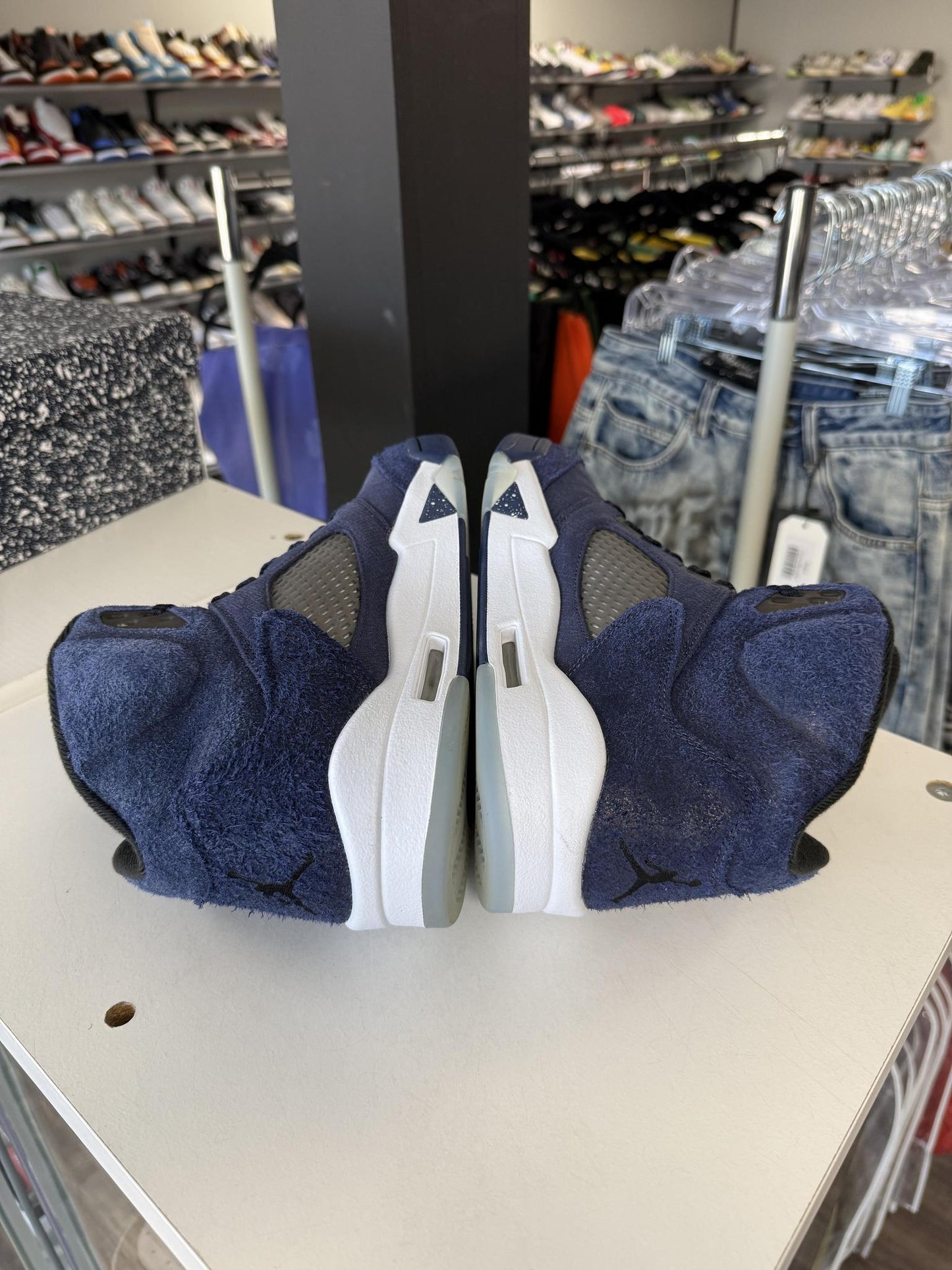 Jordan 5 "Midnight Navy" Used Size 10