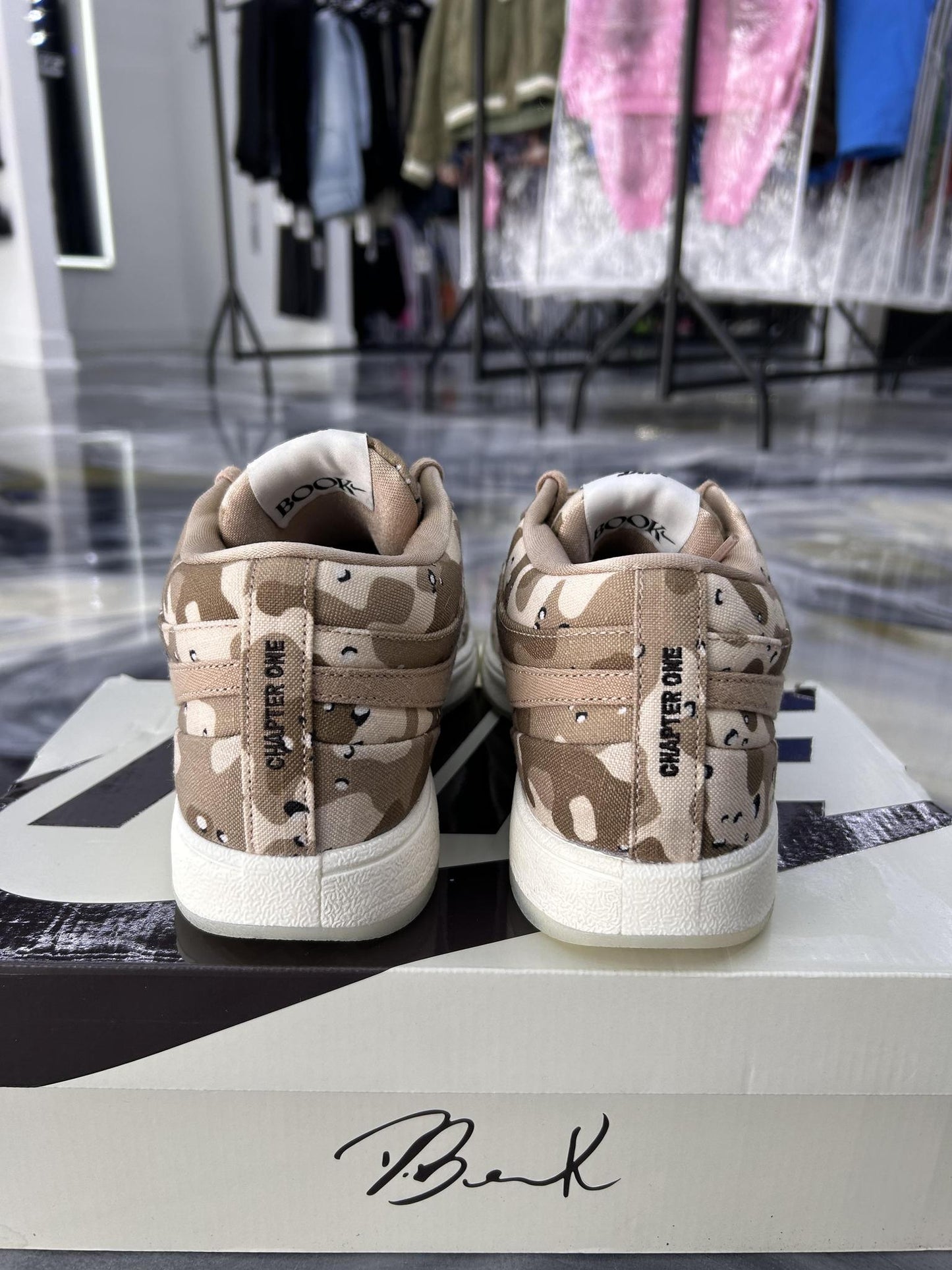 Nike Book 1 "Desert Camo" Used Size 9.5